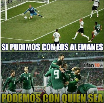 Los 50 memes luego del triunfo de México ante Alemania