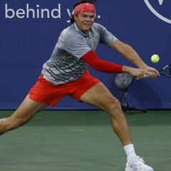 Raonic remonta y jugará las semifinales contra Tsitsipas