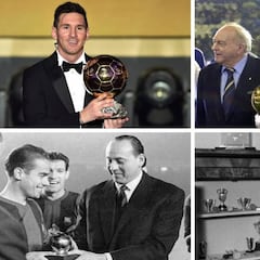 Los 7 jugadores que han ganado Balón de Oro, Plata y Bronce