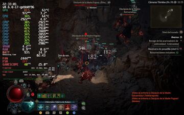 Diablo 4 Steam Deck rendimiento mejor configuración experiencia portátil impresiones