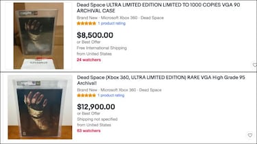 Precios de locura: las copias originales de Dead Space Ultra Limited Edition se disparan
