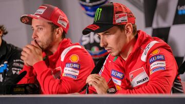 28/08/18 MOTOCICLISMO
MOTOGP
RUEDA DE PRENSA
JORGE LORENZO
DOVIZIOSO