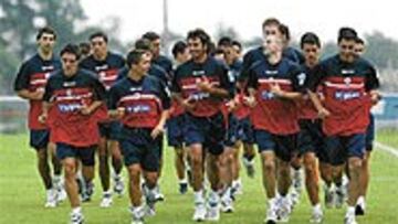 <b>CONFIADOS</B>. En el Sporting están seguros de que los resultados positivos llegarán pronto, porque están realizando un buen juego.