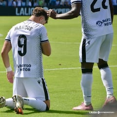 Marcos Fernández, el delantero del futuro