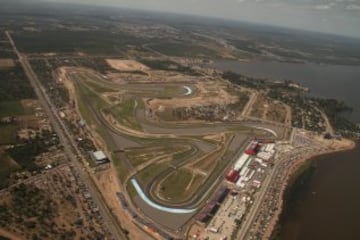 El circuito de Termas del Río Hondo alberga desde 2014 el GP de Argentina. Se encuentra en la provincia de Santiago del Estero.