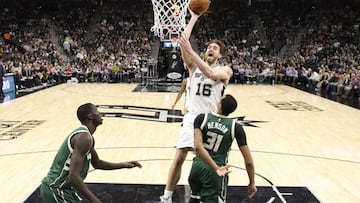 Discreto Gasol y derrota ante los Bucks sin Antetokounmpo