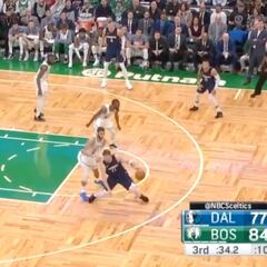 Cuando se pone así, es indefendible: los 13 botes de Doncic y un baile épico