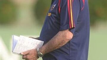 <b>ILUSIONADO. </b>Luis Aragonés dice que va a trabajar las 24 horas del día para poner al equipo arriba.