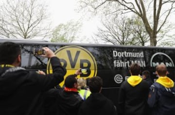 La seguridad, protagonista del B. Dortmund-Mónaco