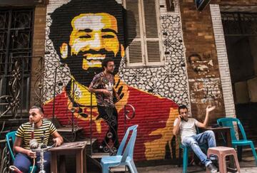 Cafe in Cairo