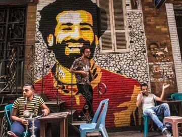 Cafe in Cairo