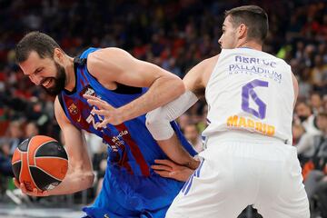 Nikola Mirotic y Alberto Abalde.