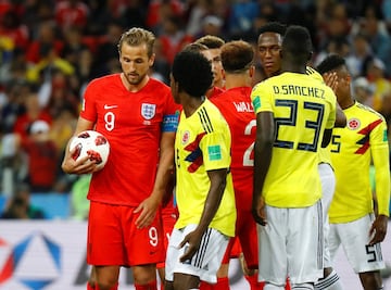 Partidazo en Moscú. Colombia empató al final y logró llevar el partido al alargue 