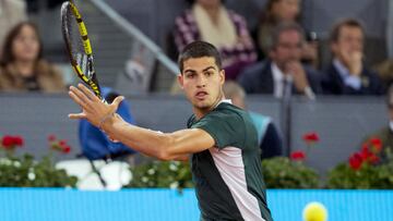 Consulta el horario y c&oacute;mo y d&oacute;nde ver el partido de octavos de final del Mutua Madrid Open entre Cameron Norrie y Carlos Alcaraz hoy, jueves 5 de mayo de 2022.