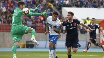 U. de Chile 1 - U. Católica 1: goles, resumen y resultado