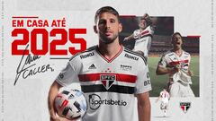 Jonathan Calleri firma con Sao Paulo hasta 2025