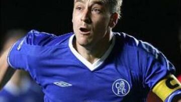 <b>LÍDER.</B> Terry es el capitán y el verdadero líder del Chelsea.