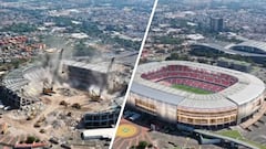 La IA reconstruye el Estadio Azteca y quedó de en sueño