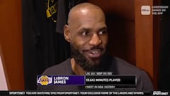 LeBron James jokes about struggling in back-to-back games at 41