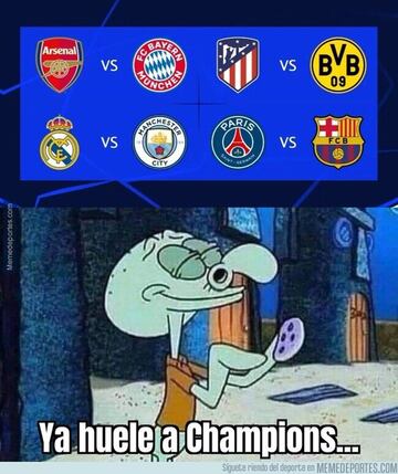 Los mejores memes de los cuartos de Champions