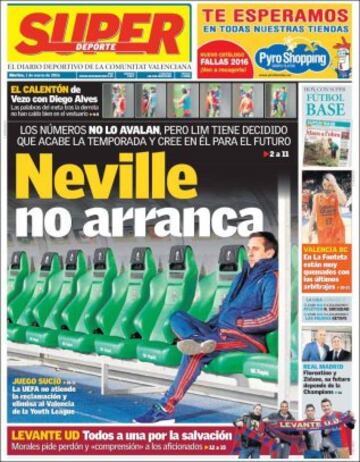 Portadas de la prensa mundial