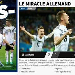 La prensa mundial se rinde a Kroos: "El milagro alemán"