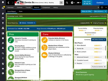 Captura de pantalla - Football Manager Classic 2015 (AND)