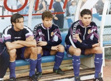Rivera se convirtió ante el Celta  en el goleador en Liga más joven del Real Madrid en un encuentro en Vigo el 10 de junio de 1995.