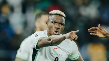 Oshimen aviva el sueño mundial de Nigeria