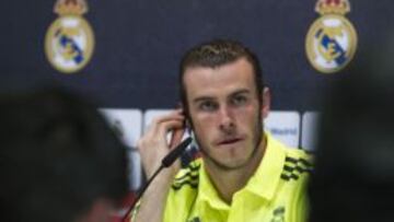 Bale, en rueda de prensa
