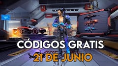 Free Fire | Códigos de hoy miércoles 21 de junio de 2023: recompensas gratis