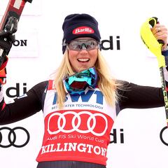 Shiffrin alcanza en el eslalon de Killington las 90 victorias
