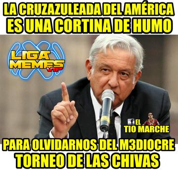 Los 50 mejores memes de las derrotas de América, Cruz Azul y Pumas