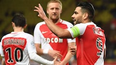 Falcao hace cuarto doblete con Mónaco que sigue líder