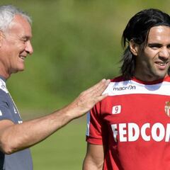Falcao y Ranieri, una historia de goles, enojos y lesiones