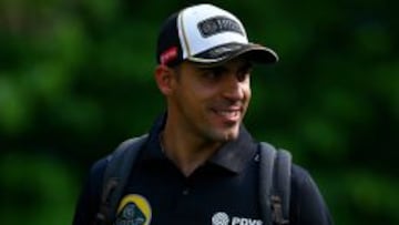 El piloto venezolano Pastor Maldonado