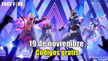 Free Fire | Códigos de hoy martes 19 de noviembre de 2024: recompensas gratis