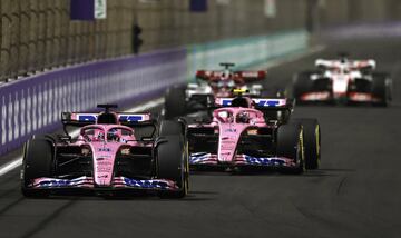 Fernando Alonso y Esteban Ocon 