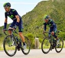 Nairo Quintana, hombre fuerte del Movistar en la Tirreno