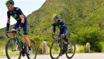 Nairo Quintana, durante el Tour de San Luis.