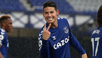 James deja la puerta abierta para regresar al Everton