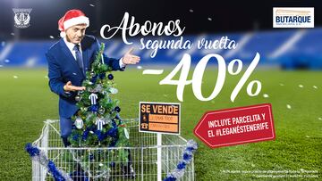 IMAGEN PROMOCIONAL CAMPAÑA ABONOS SEGUNDA VUELTA LEGANES 2023-2024