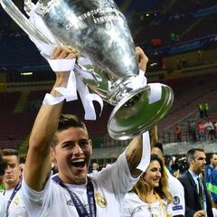 Los 5 títulos de James Rodríguez con el Real Madrid