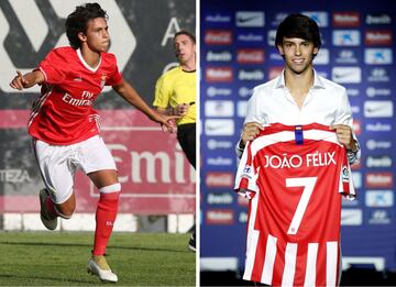 Precio de compra: gratis (Benfica). Precio de venta: 126M€. Destino: Manchester City