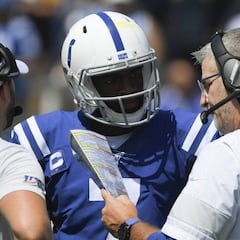 Frank Reich: Brissett acepta la situación como un profesional