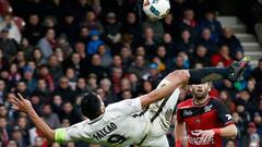 Falcao se lamenta por su chilena: "¿Cómo no entra?