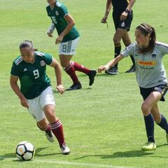 Charlyn Corral anota en amistoso del Tri previo al Premundial