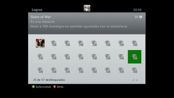 gears of war xbox 360 logro