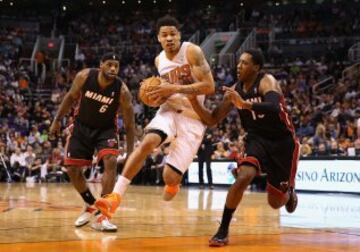 Gerald Green (Phoenix Suns) fue el mejor de su equipo contra Miami Heat.