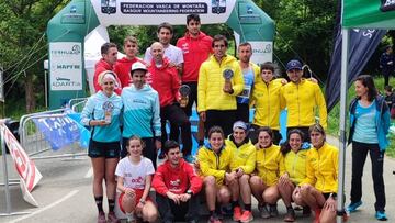 Naiara Irigoyen e Iñigo Alzola se proclaman campeones de Euskadi en Kilómetro Vertical en el Txindoki